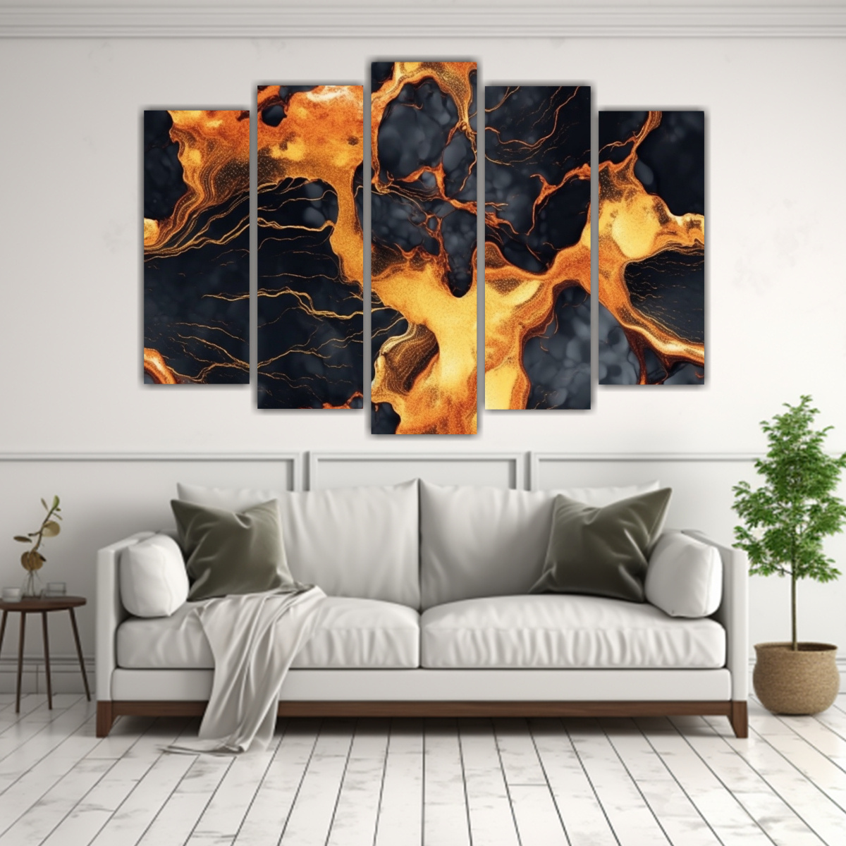 conjunto-de-5-lienzos-de-tela-textura-fluida-de-lava-brillante-dorada-y-m-rmol-1-1