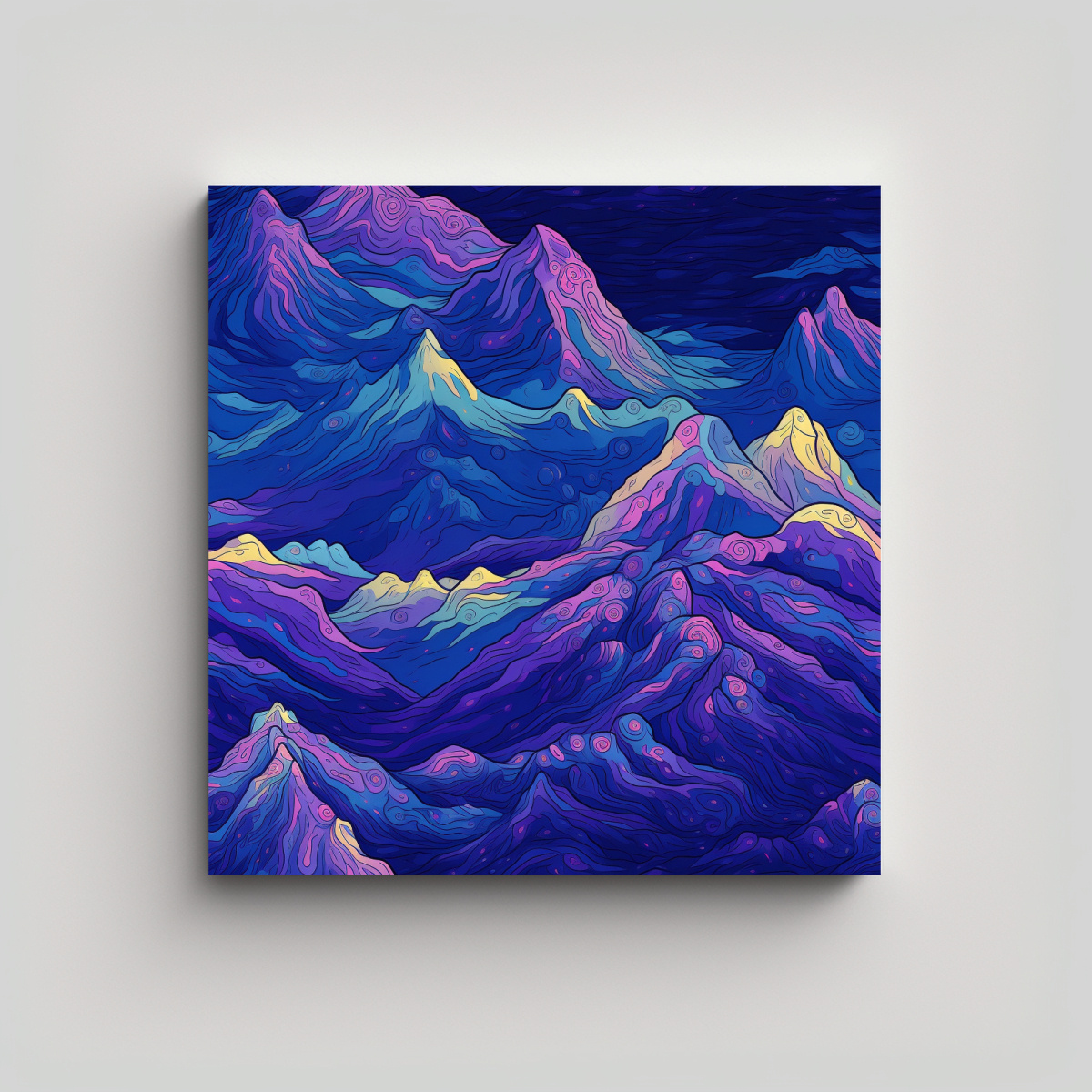 cuadro-abstracta-del-matterhorn-en-patr-n-abstracto