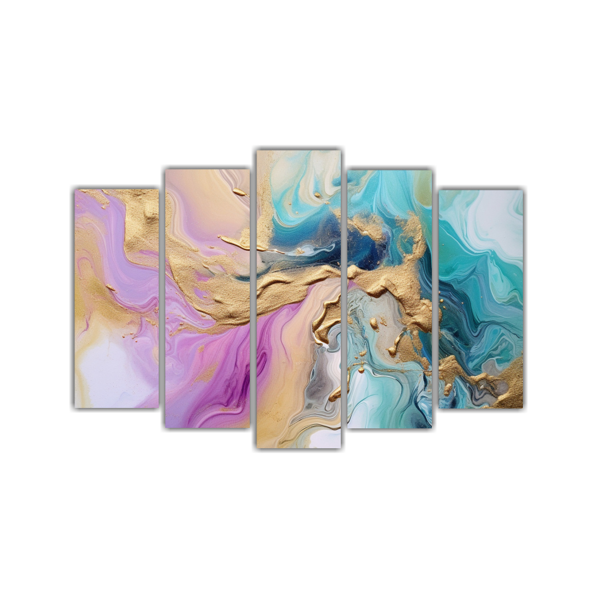 cuadro-abstracto-con-remolinos-rosados-azules-y-verdes