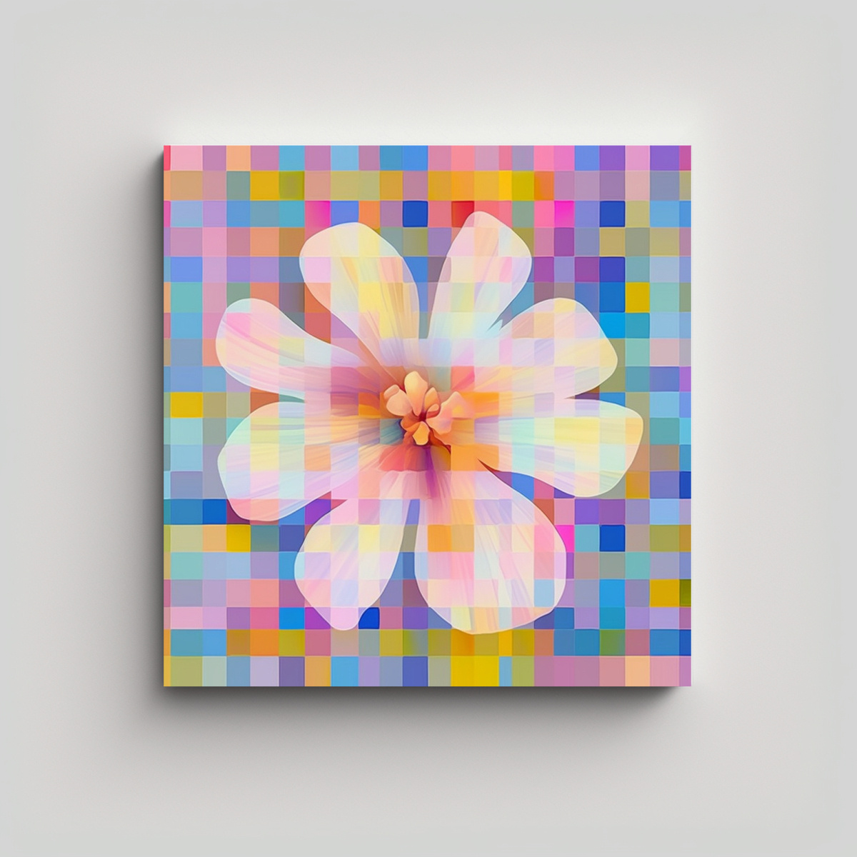 cuadro-abstracto-de-forma-floral-en-glitch-art-