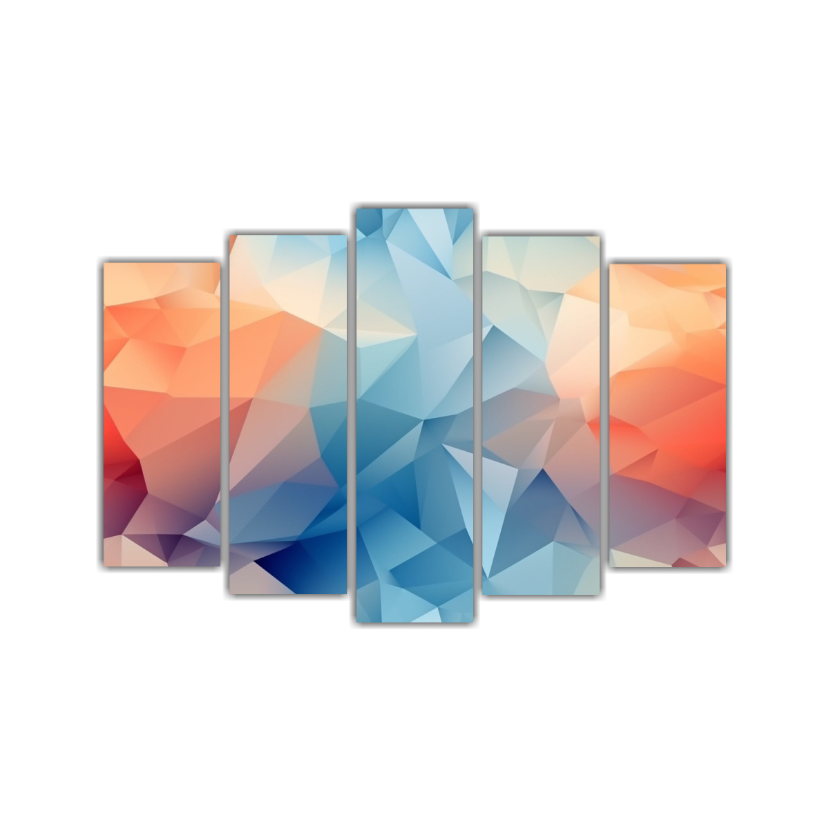 cuadro-abstracto-equilibrio-visual-poligonal-colorido