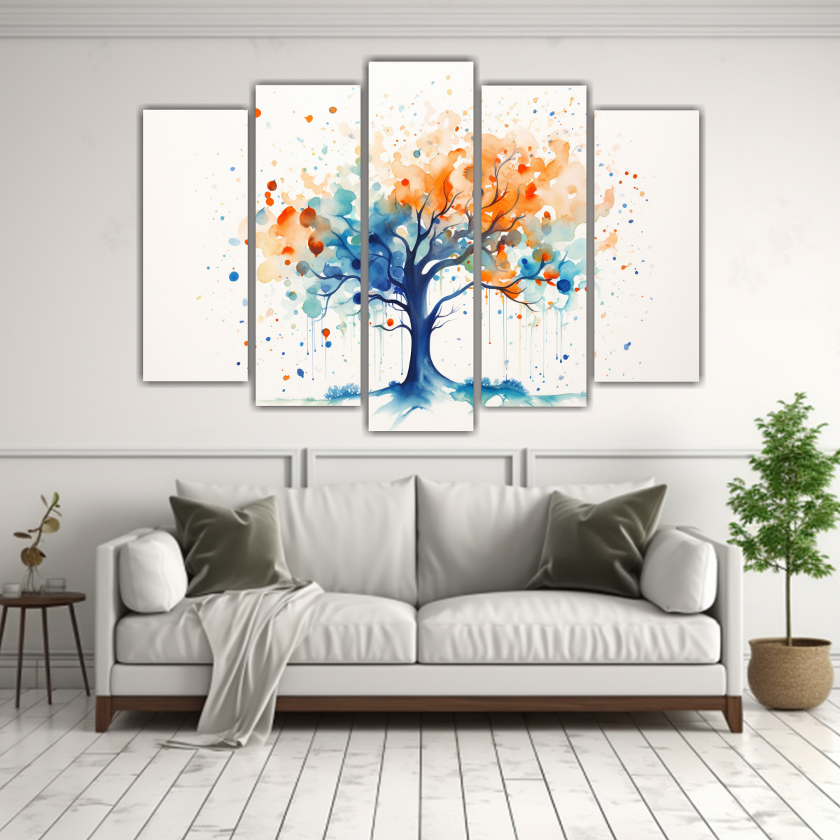 cuadro-abstracto-resistente-rbol-de-acebo-naranja-y-azul-1-1