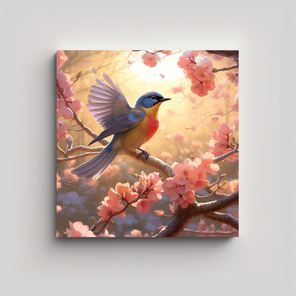 cuadro-acuarela-naturaleza-libre-p-jaros-cantando-y-flores-en-flor-