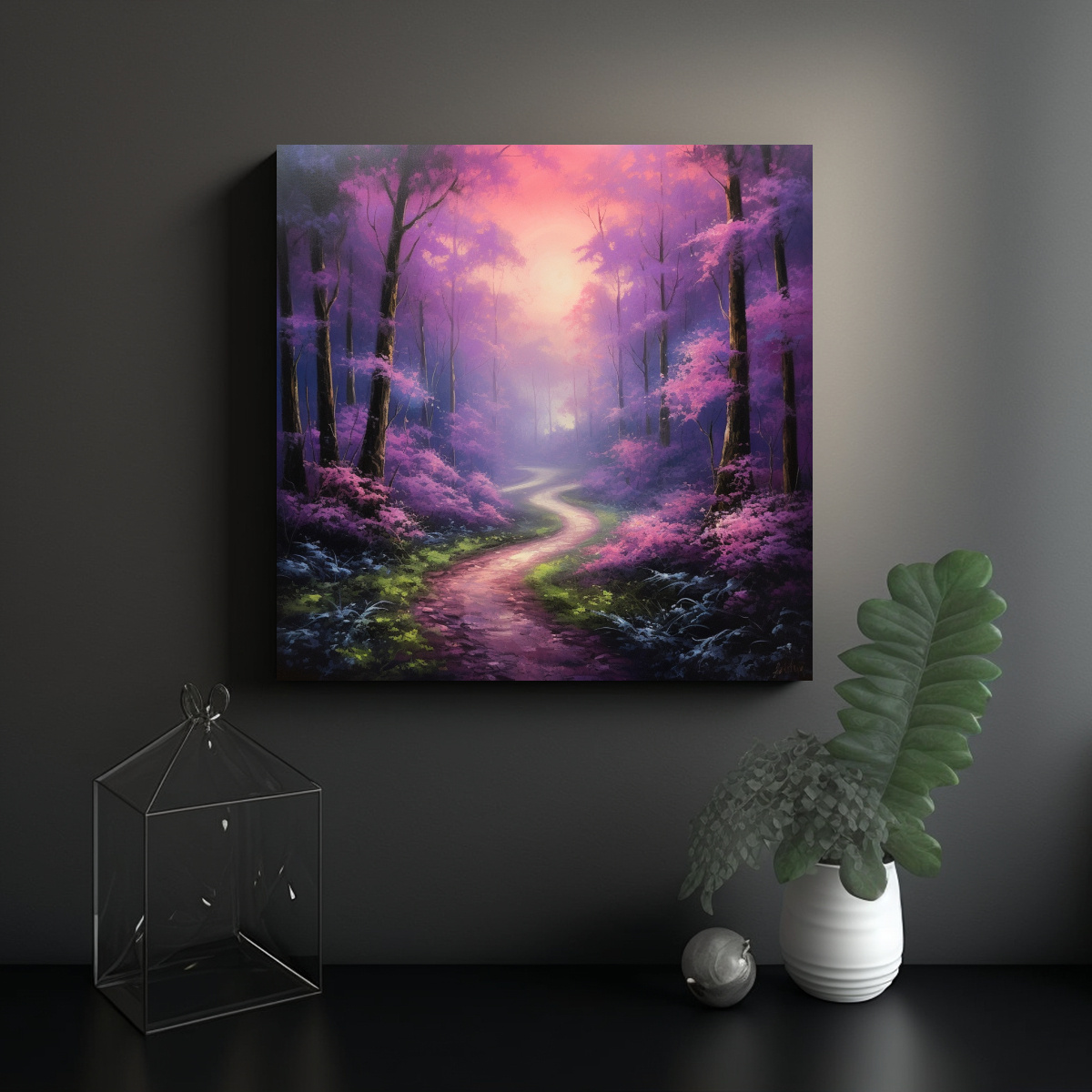 cuadro-bosque-morado-sendero-pintado-con-expresividad-1