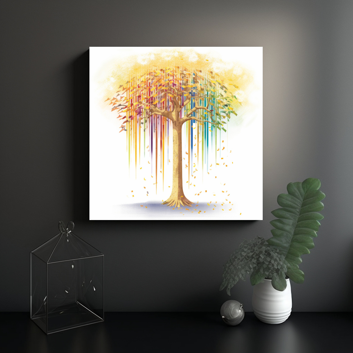 cuadro-calidos-arte-grafico-rbol-con-barras-de-oro-colgantes-colores-arco-ris-1-1