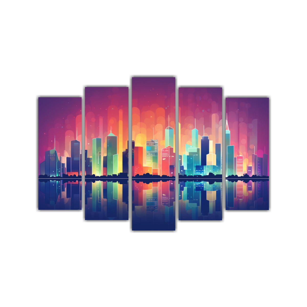 cuadro-de-tela-ciudad-con-murales-de-colores-brillantes