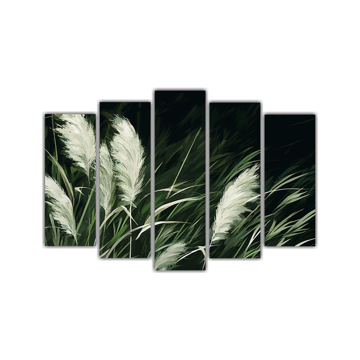 cuadro-de-tela-vintage-con-pampas-grass-en-verde-y-blanco-ambientaci-n-neonoir