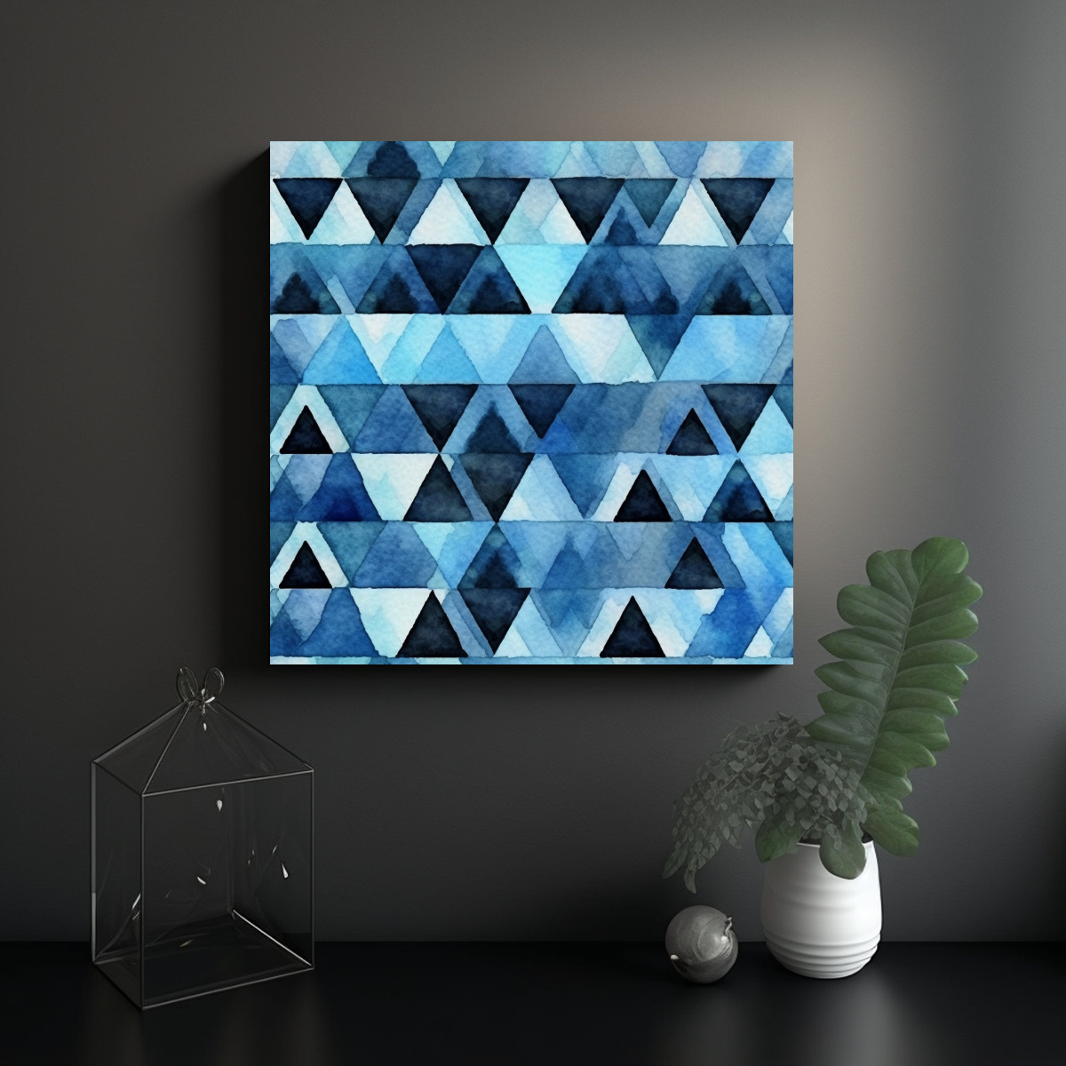 cuadro-decorativo-con-peque-os-cuadrados-azules-y-tri-ngulos-negros-de-estilo-victoriano-1