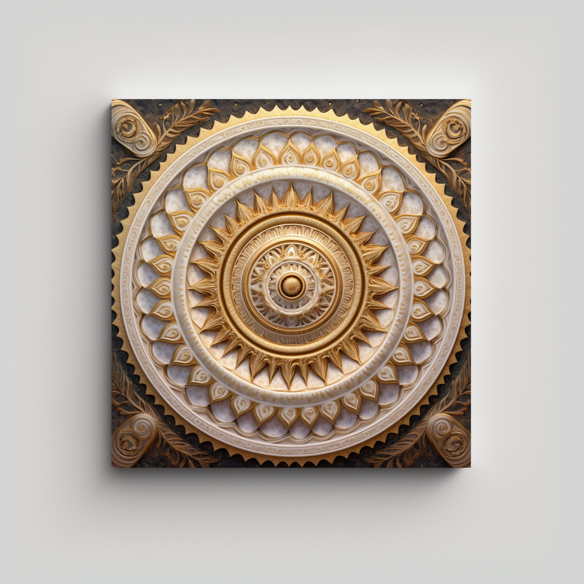 cuadro-decorativo-espiral-blanco-y-dorado-alien-gena-