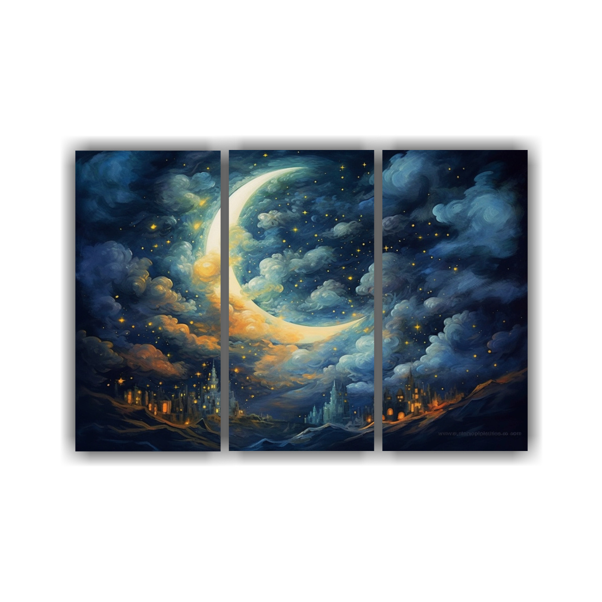 cuadro-decorativo-noche-estrellada-con-nubes-