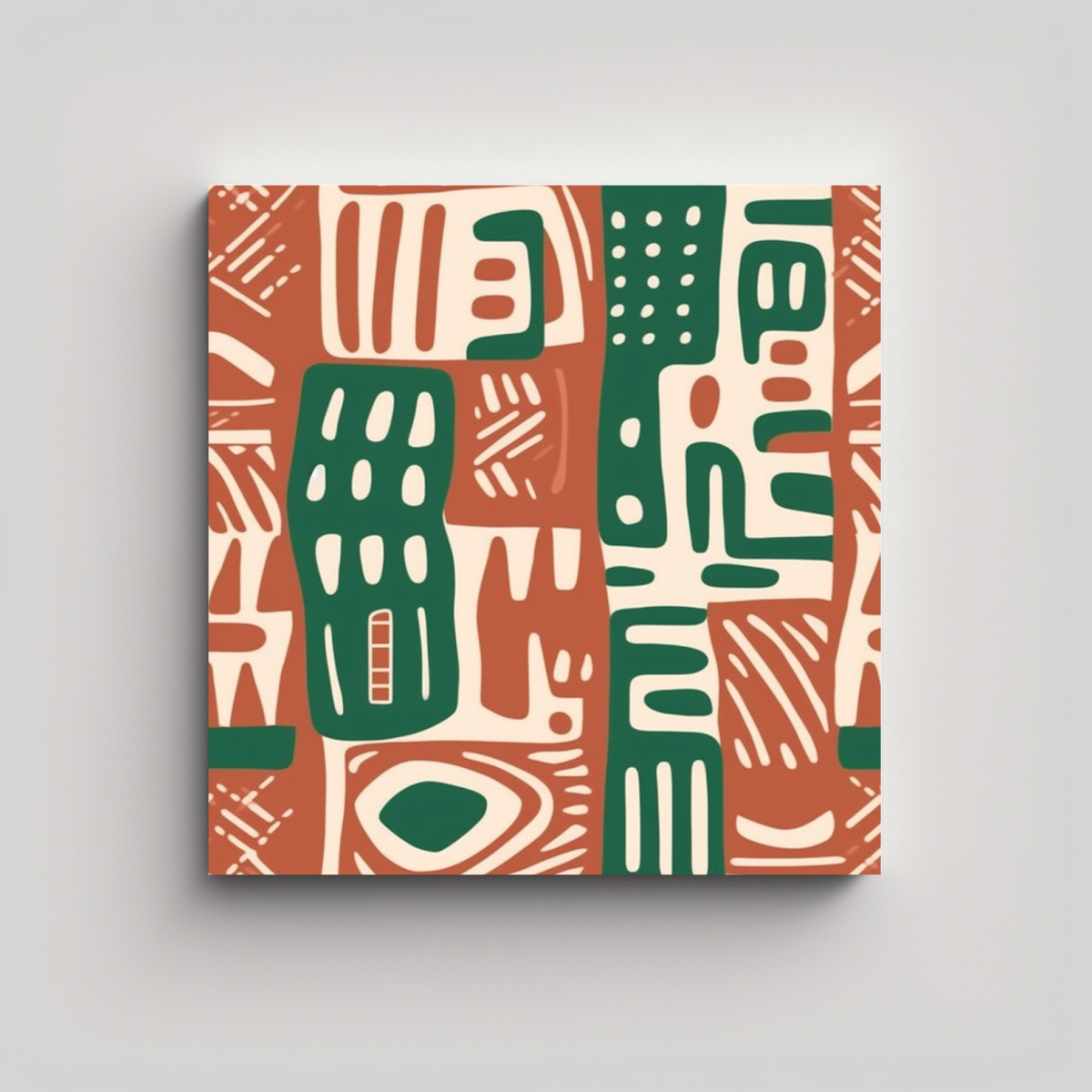 cuadro-decorativo-patr-n-con-tonos-verdes-rojos-y-marrones