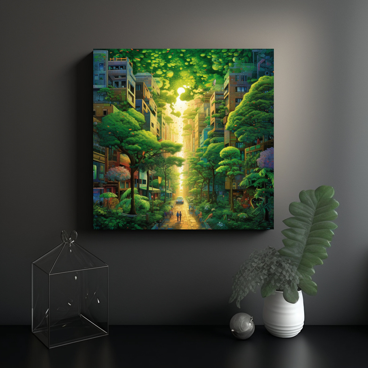 cuadro-decorativo-urbano-verano-en-un-oasis-verde-solsticio-de-verano-1