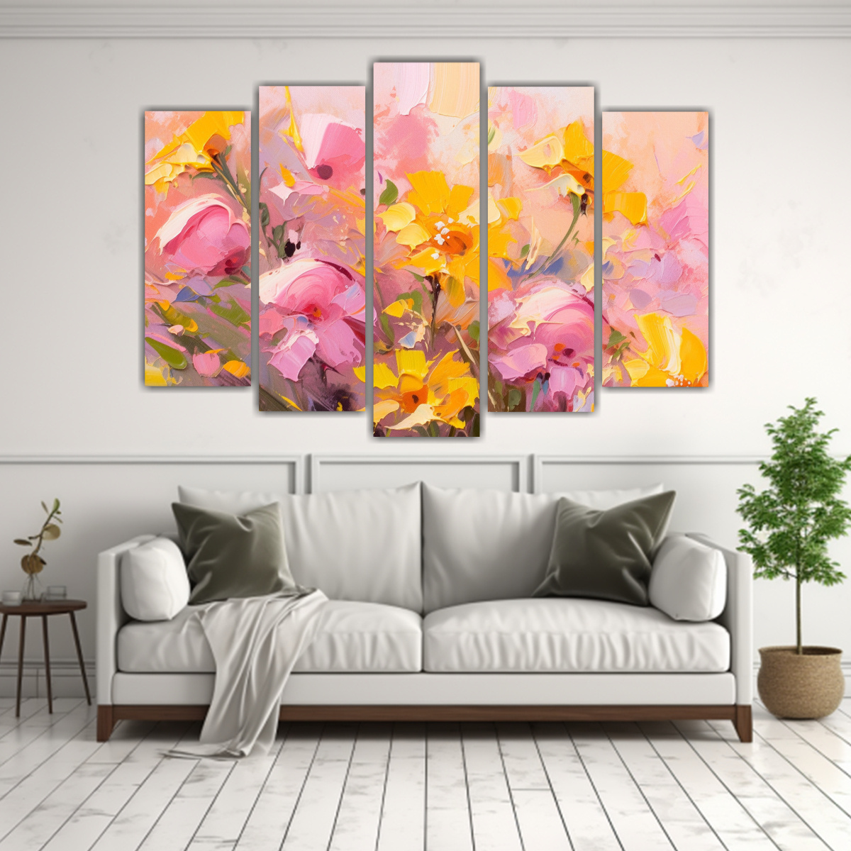 cuadro-floral-moderno-nico-en-amarillo-y-magenta-en-lienzo-1