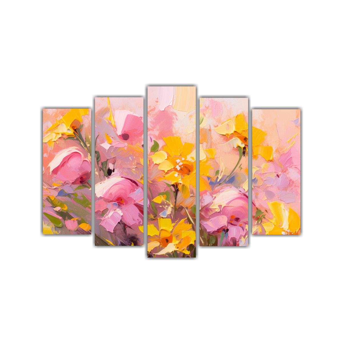 cuadro-floral-moderno-nico-en-amarillo-y-magenta-en-lienzo