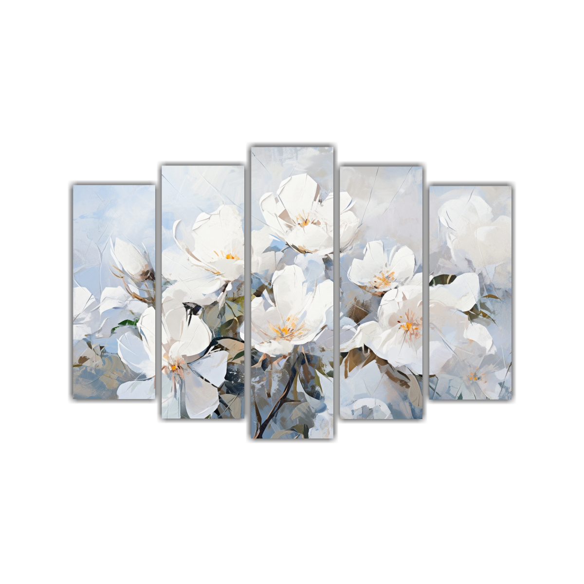 cuadro-flores-blancas-estilo-moderno-habitaci-n-set-5-artes-pared