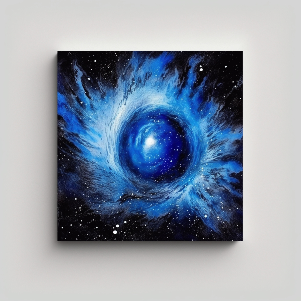 cuadro-incre-ble-de-estrella-azul-explorando-bajo-galaxia-