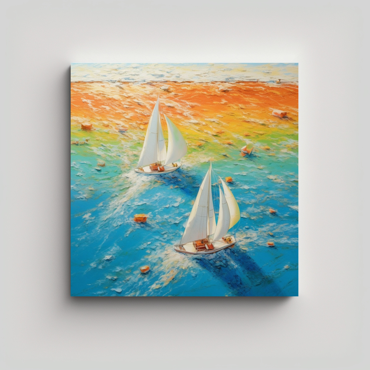 cuadro-lienzo-mar-color-veleros-vistosos-vista-a-rea-