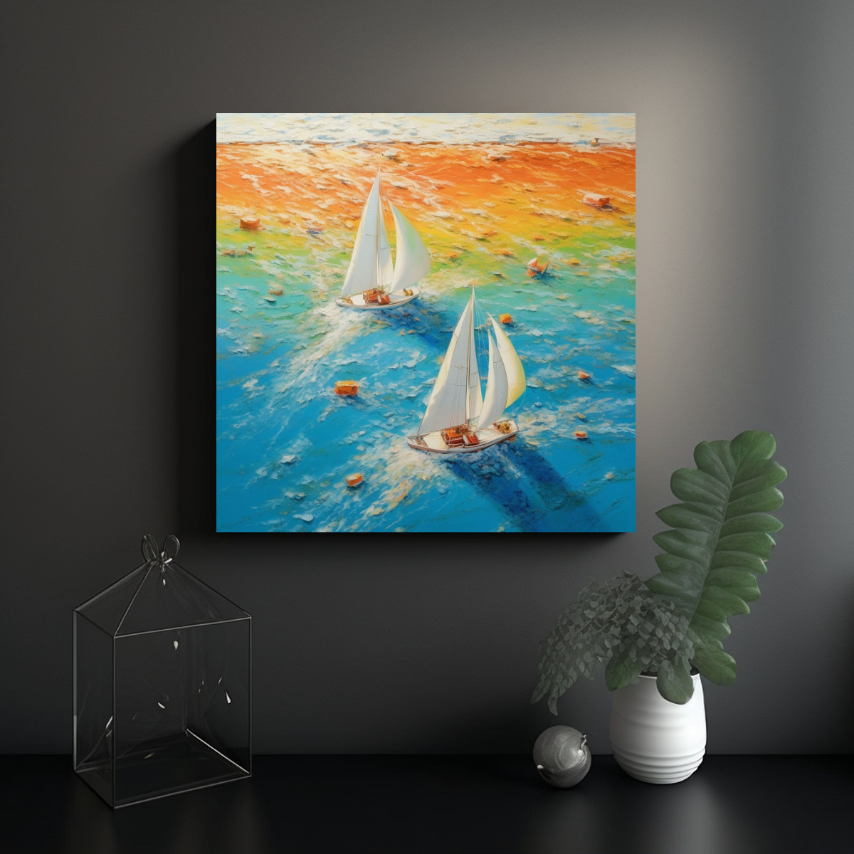cuadro-lienzo-mar-color-veleros-vistosos-vista-a-rea-1-1
