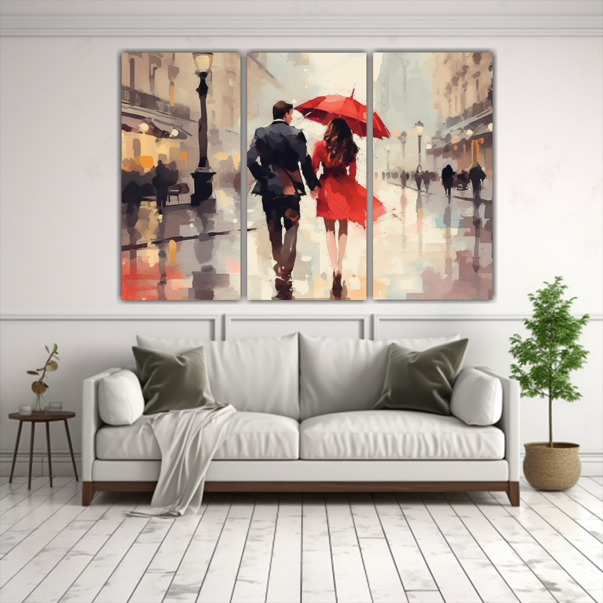 cuadro-lienzos-modernos-pareja-con-paraguas-rojos-paseando-1