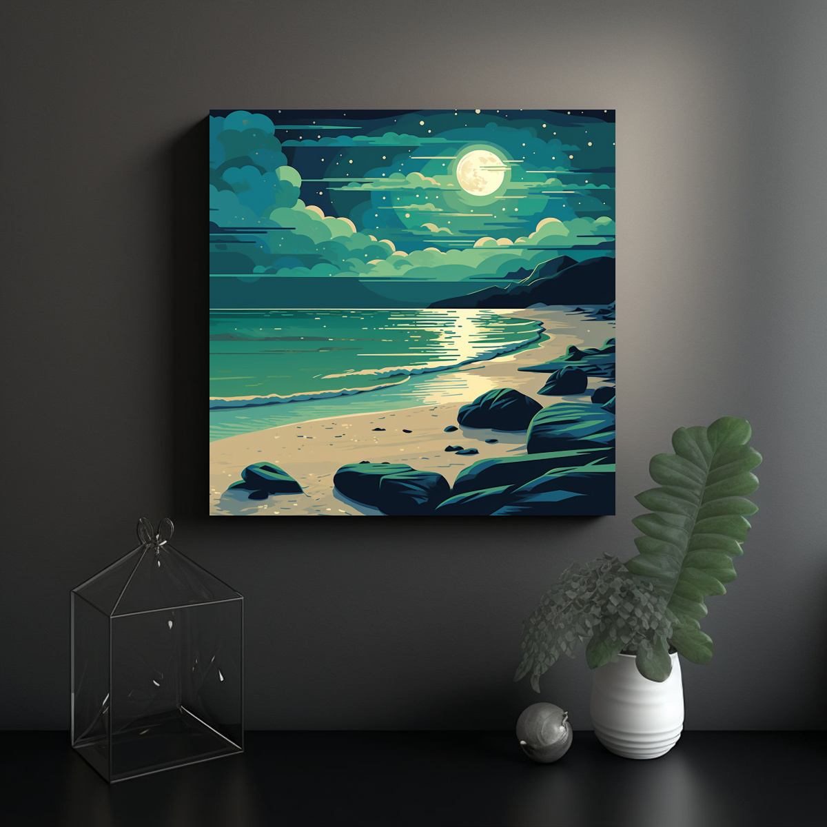 cuadro-luminosa-de-escena-playera-tranquila-para-decorar-cuadros-1