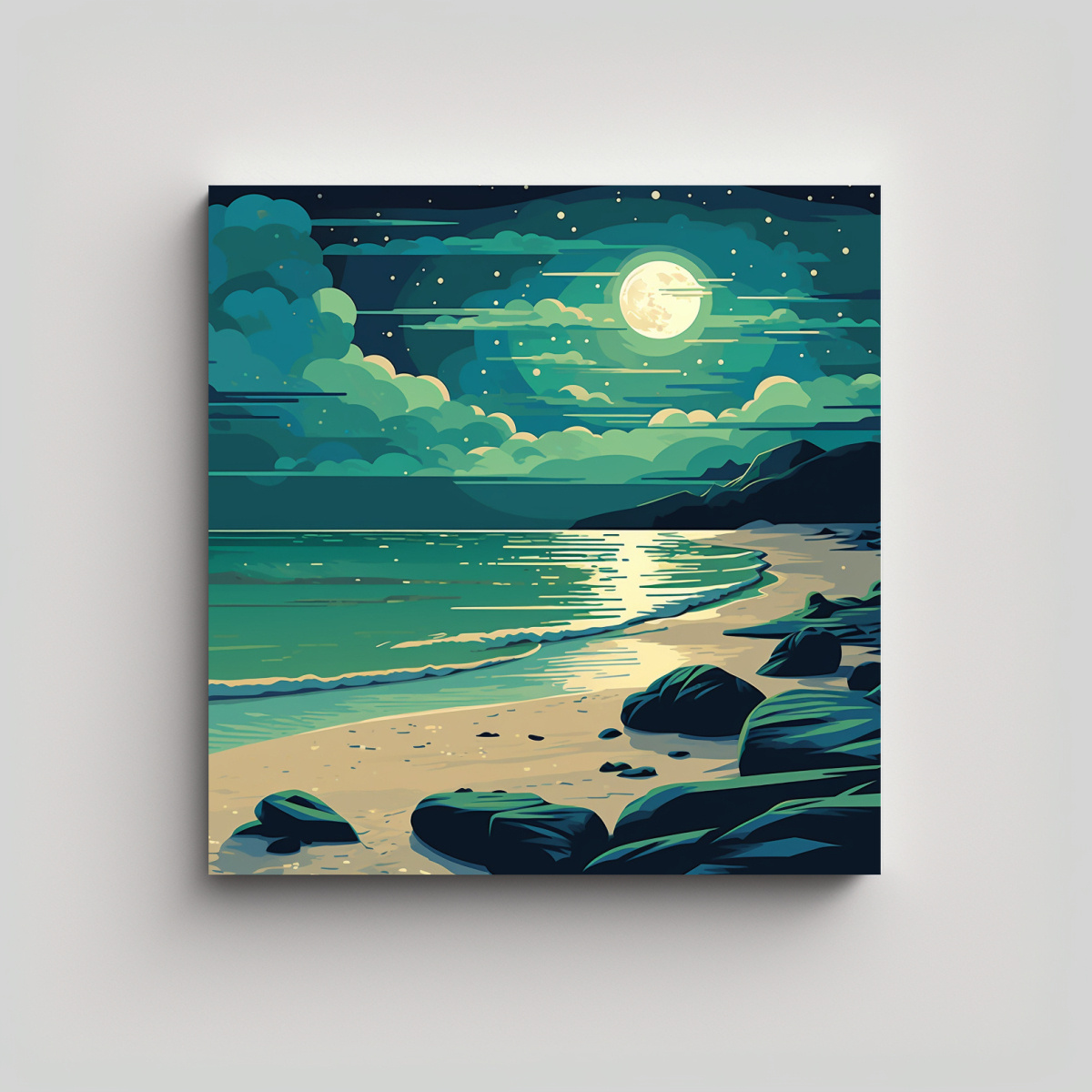 cuadro-luminosa-de-escena-playera-tranquila-para-decorar-cuadros