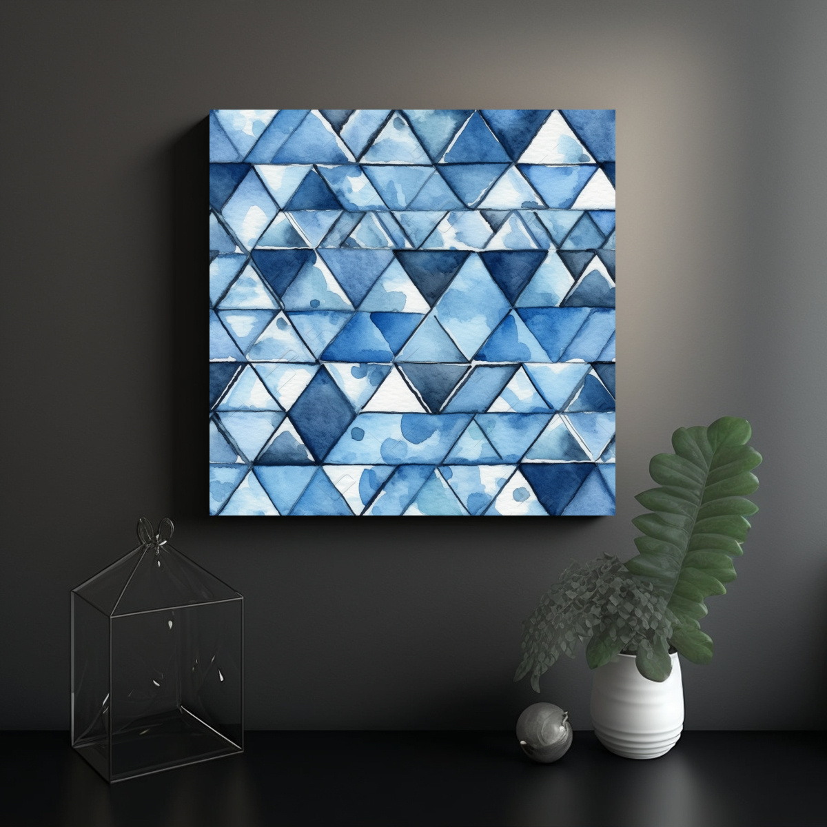 cuadro-moderno-lienzo-azul-negro-cuadrados-y-tri-ngulos-victorianos-1-1