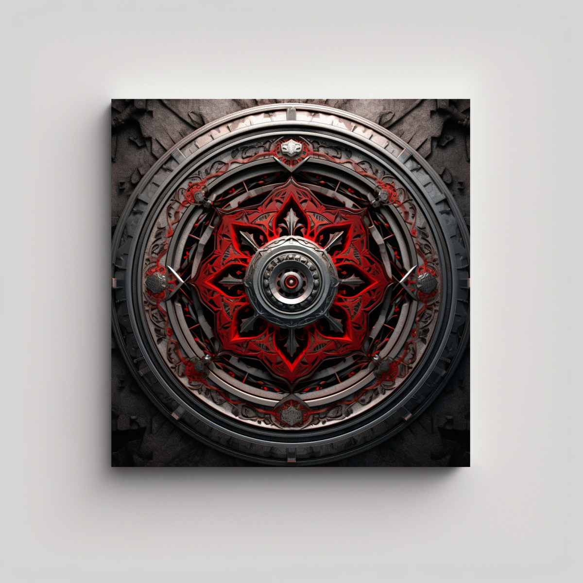 cuadro-original-mandala-con-elementos-de-guardabarros-de-coches-cl-sicos