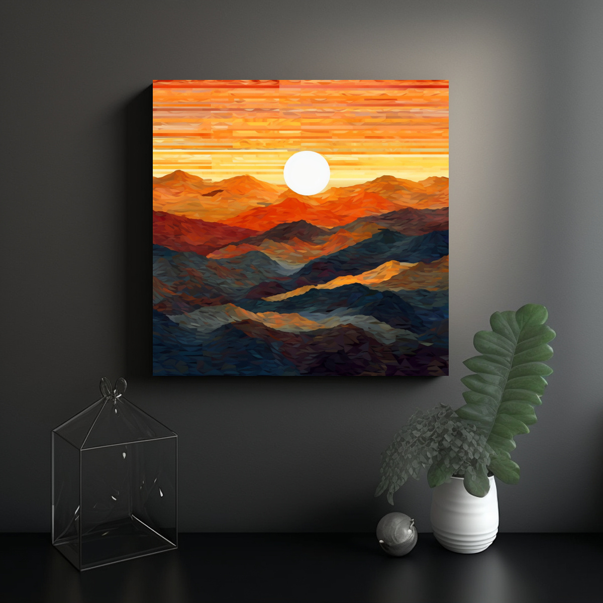 cuadro-pared-patr-n-intenso-amanecer-monta-as-negras-1