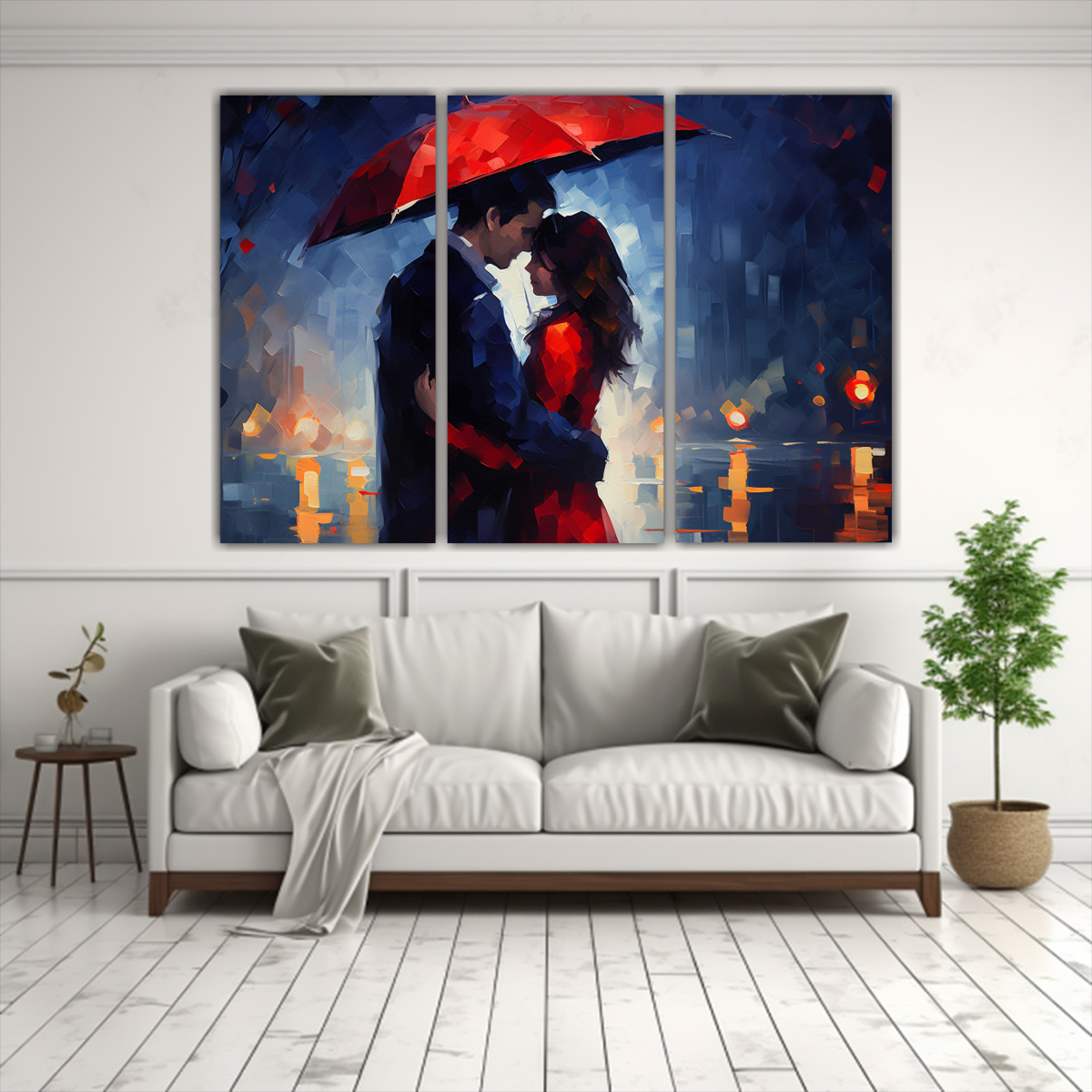 cuadro-pareja-abrazada-bajo-paraguas-decoraci-n-intensa-1