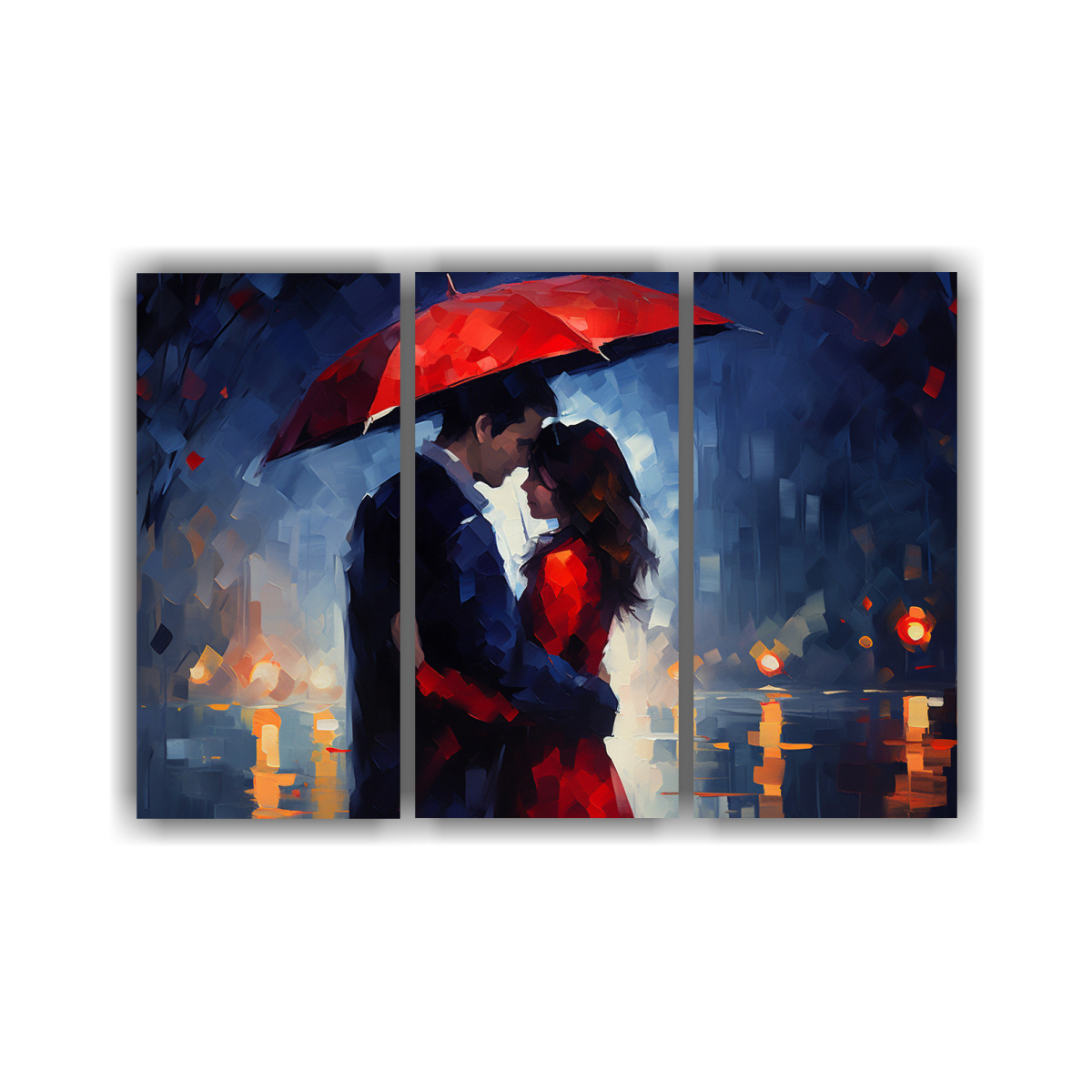 cuadro-pareja-abrazada-bajo-paraguas-decoraci-n-intensa