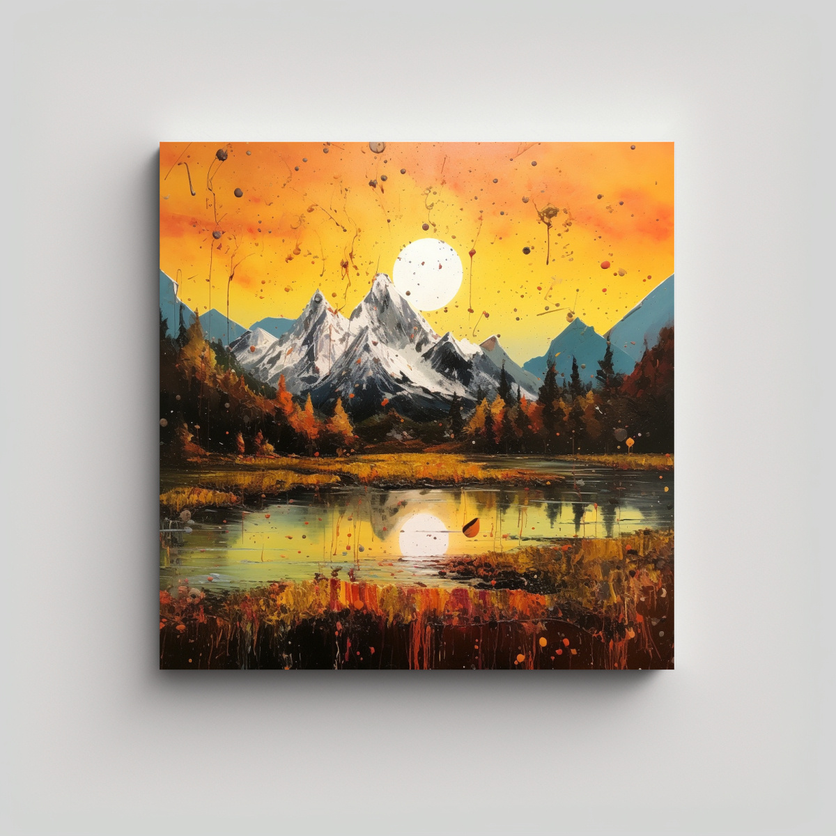 cuadro-tela-amanecer-dorado-monta-as-amarillos-