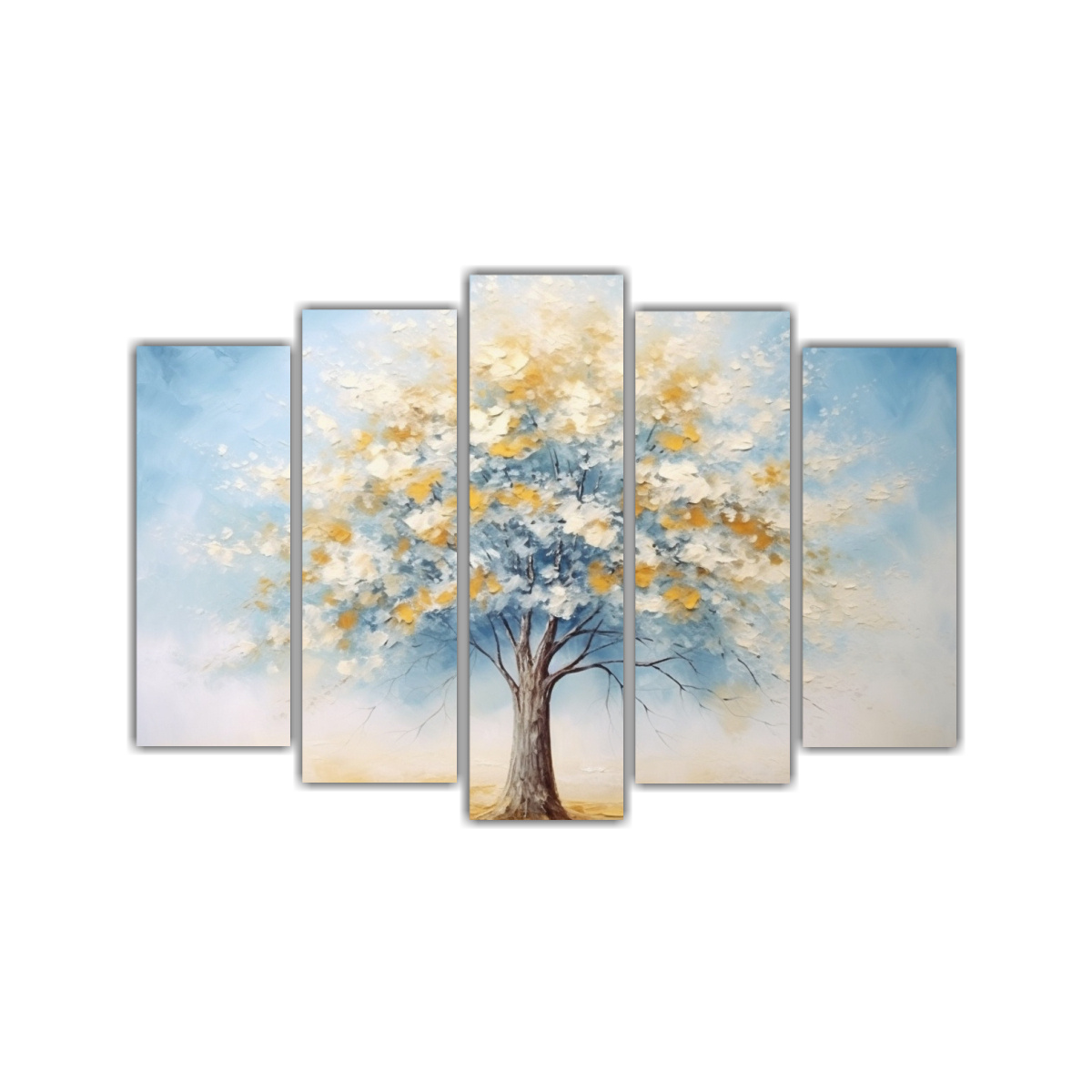 cuadro-tela-moderno-pop-rbol-azul-amarillo