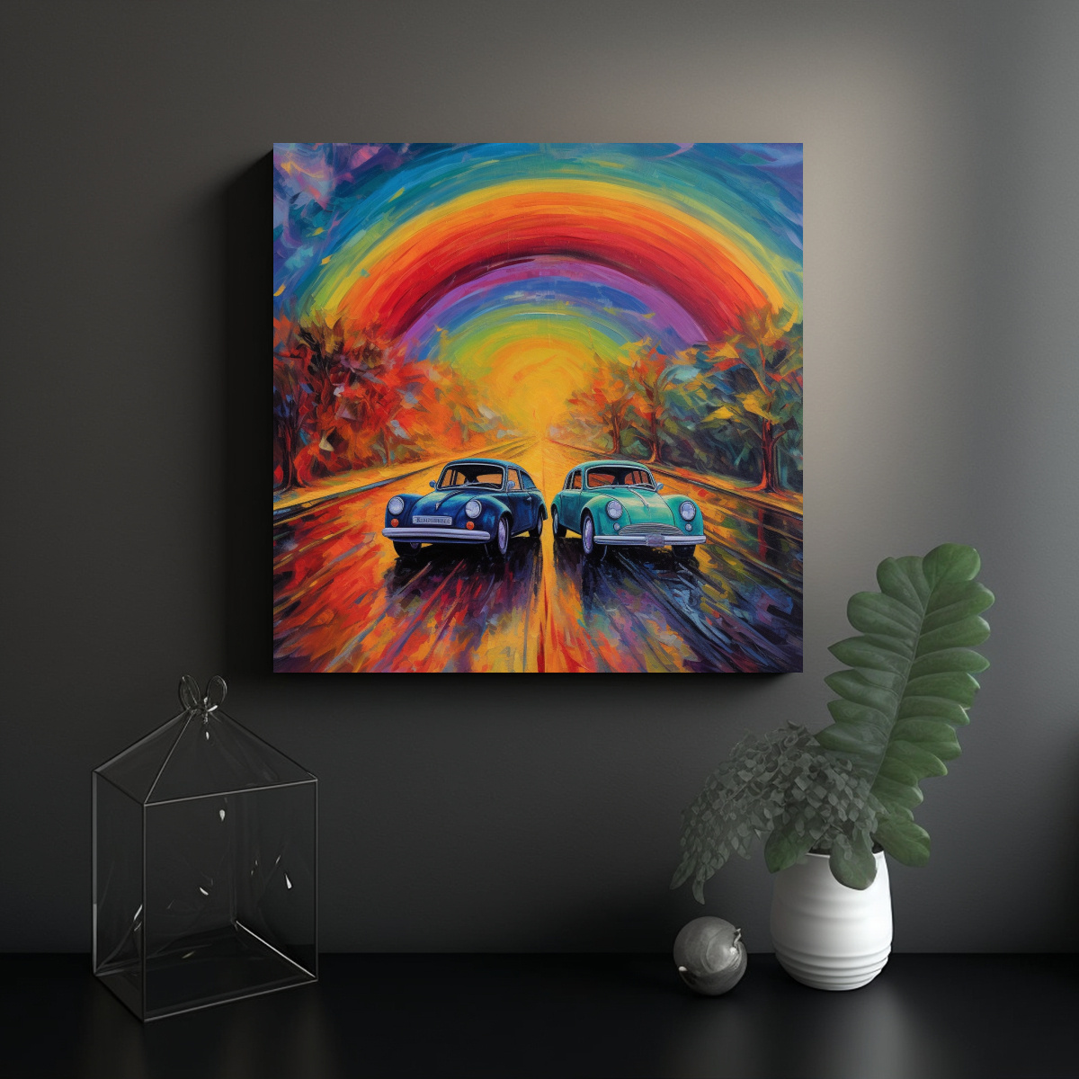 cuadro-tela-vintage-coches-bes-ndose-estilo-van-gogh-1