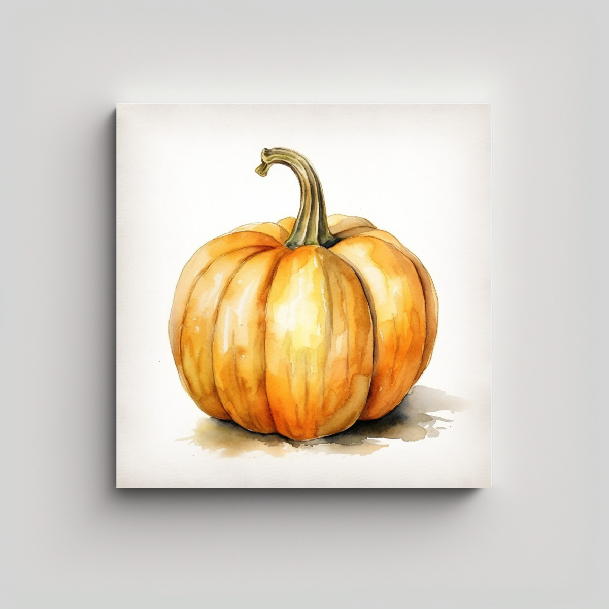 cuadro-tem-tica-calabaza-acuarela-por-dr-j