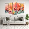 cuadros-abstracci-n-relieve-suculentas-flores-naranja-y-rosa-arte-abstracto-1