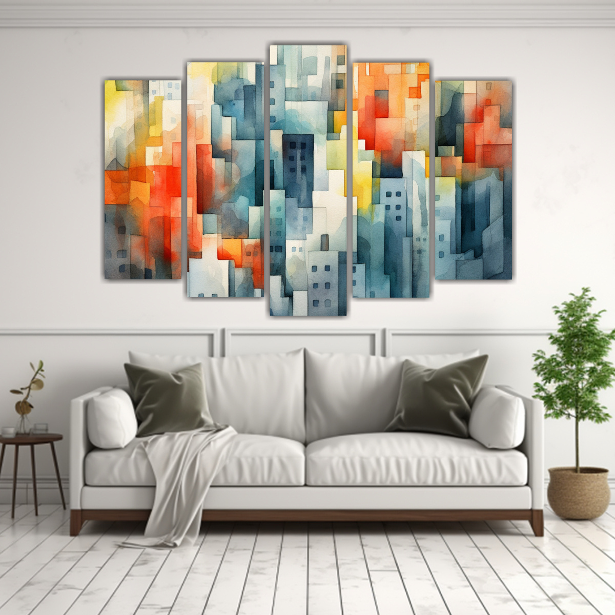 cuadros-abstractos-de-la-jungla-urbana-en-colores-primarios-1-1