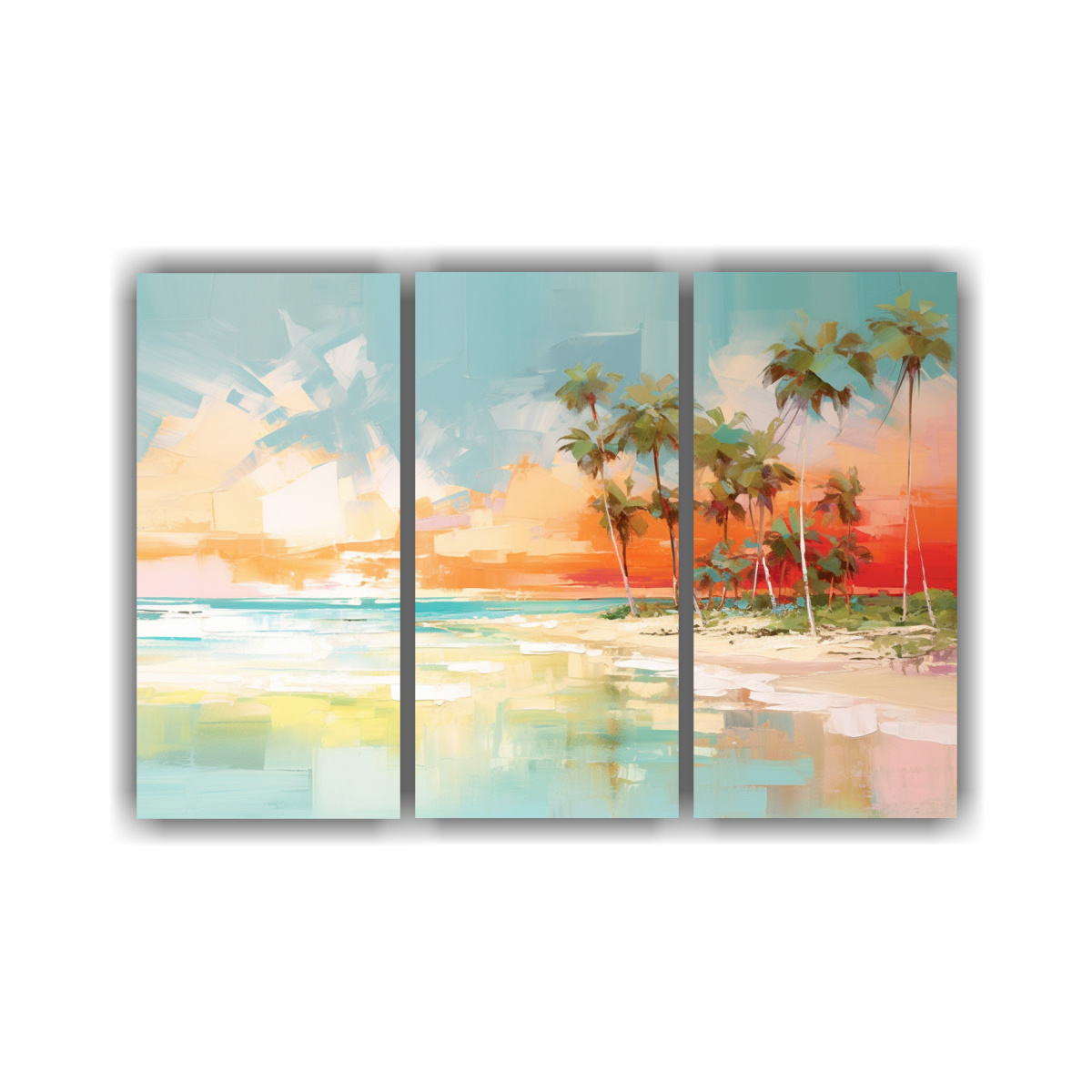 cuadros-abstractos-de-playa-tropical-en-tonos-c-lidos