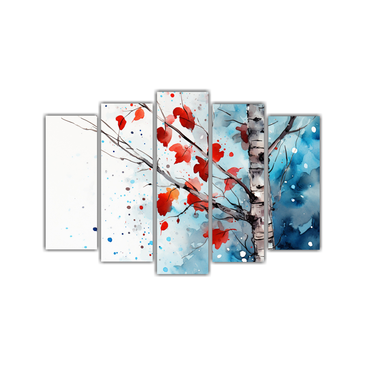 cuadros-abstractos-rbol-abedul-rojo-y-azul-luminosidad