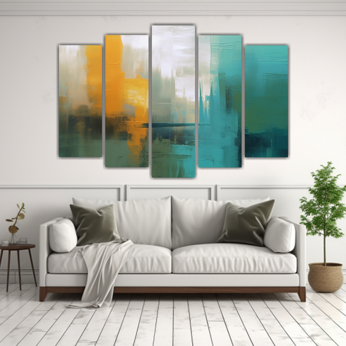 cuadros-abstractos-verde-turquesa-gris-blanco-lluvia-set-de-5-1