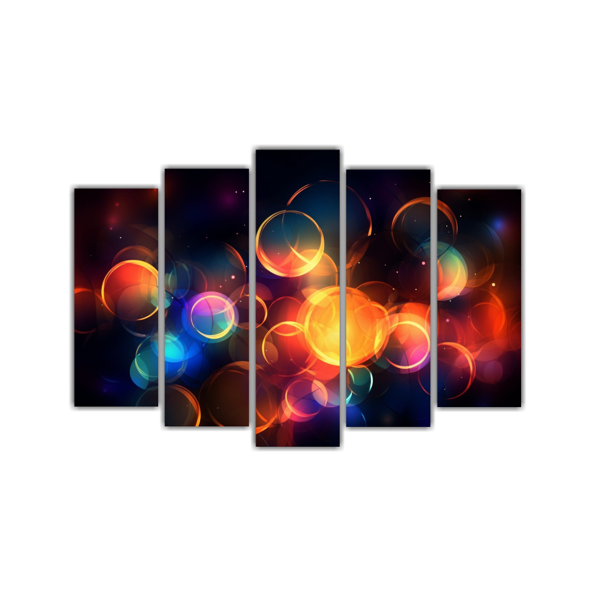 cuadros-concepto-lienzos-full-color-c-rculos-vivos-estilo-c-smico