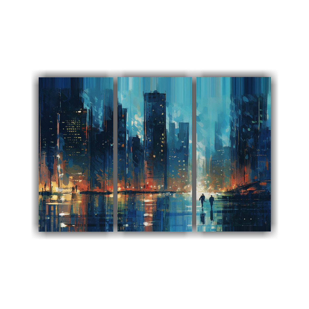 cuadros-de-pared-abstractos-de-ciudad-nocturna-en-la-lluvia-