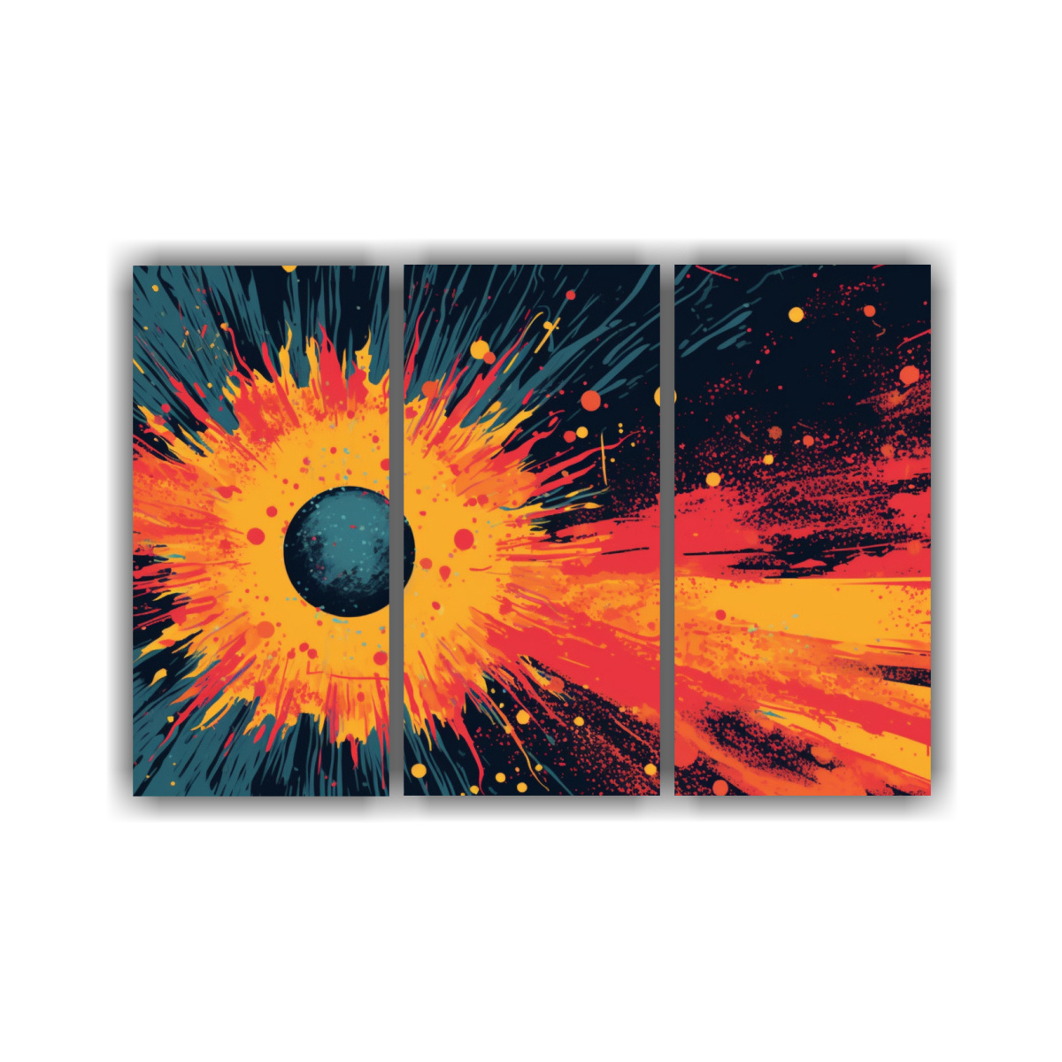 cuadros-de-pared-tema-econ-mico-estilo-risograph-planeta-explodeante-