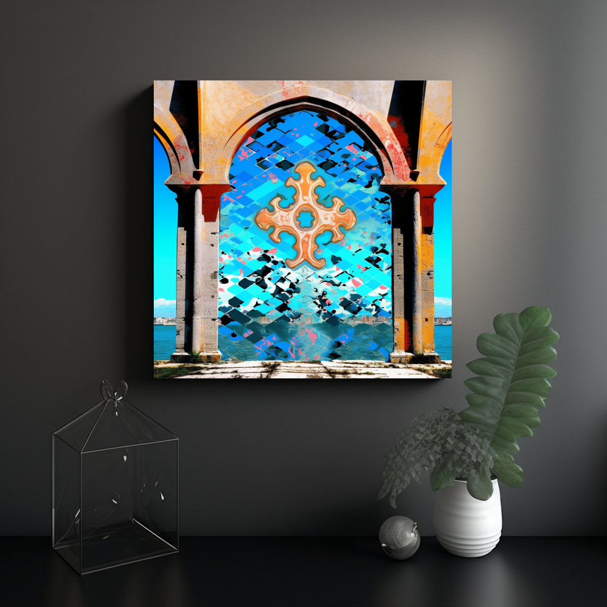 cuadros-decorativos-de-fotograf-a-belleza-graffiti-caballeros-de-malta-y-templarios-1