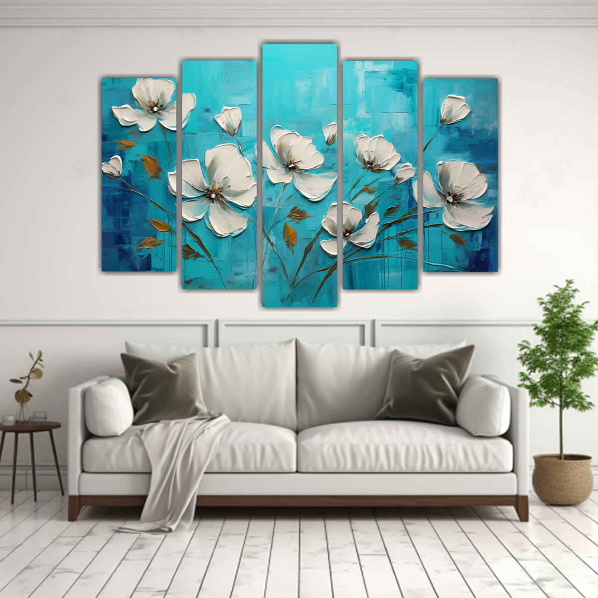 cuadros-decorativos-econ-micos-con-flores-turquesa-en-l-neas-finas-1