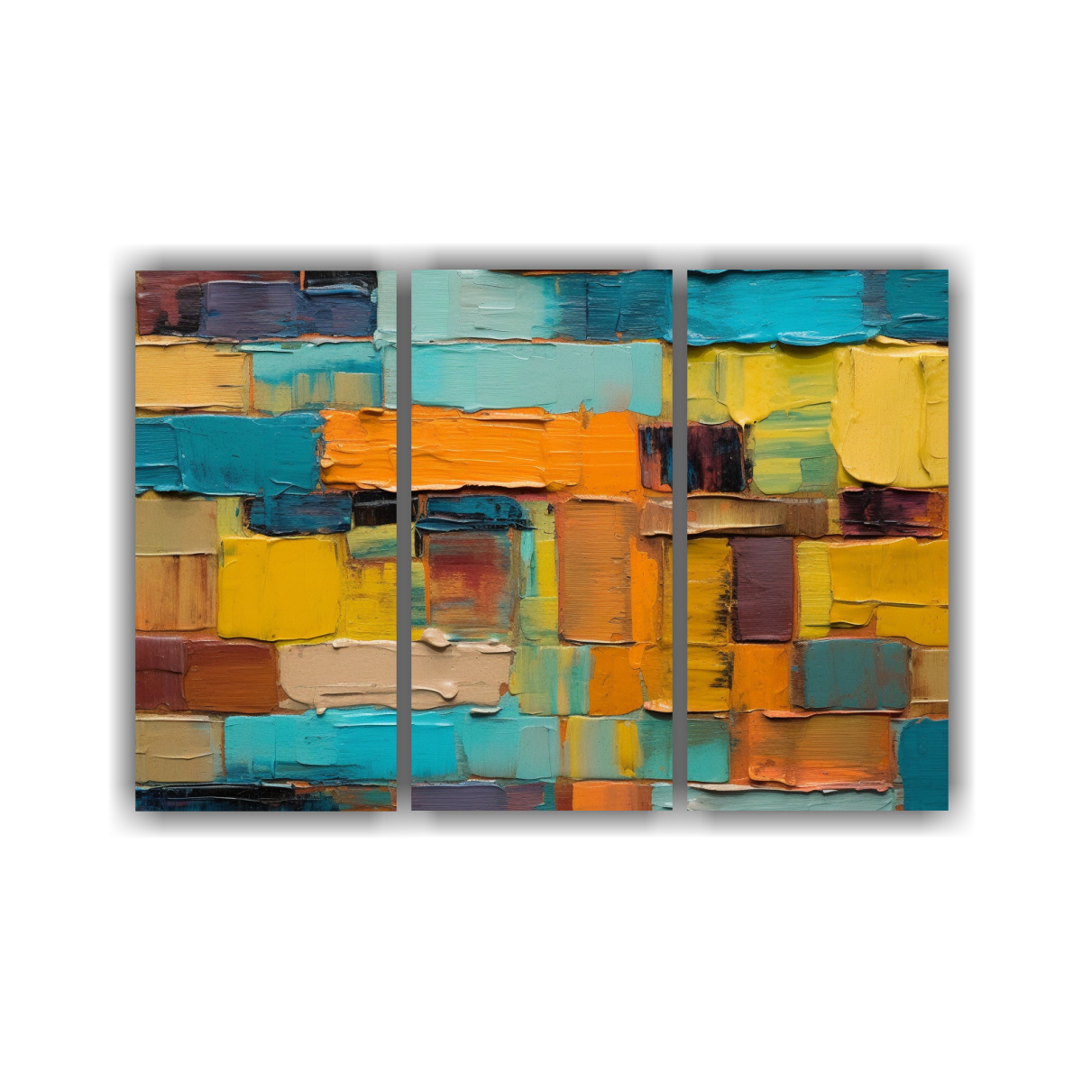Cuadros Decorativos Para Comedor Con Paleta De Colores Vibrantes.
