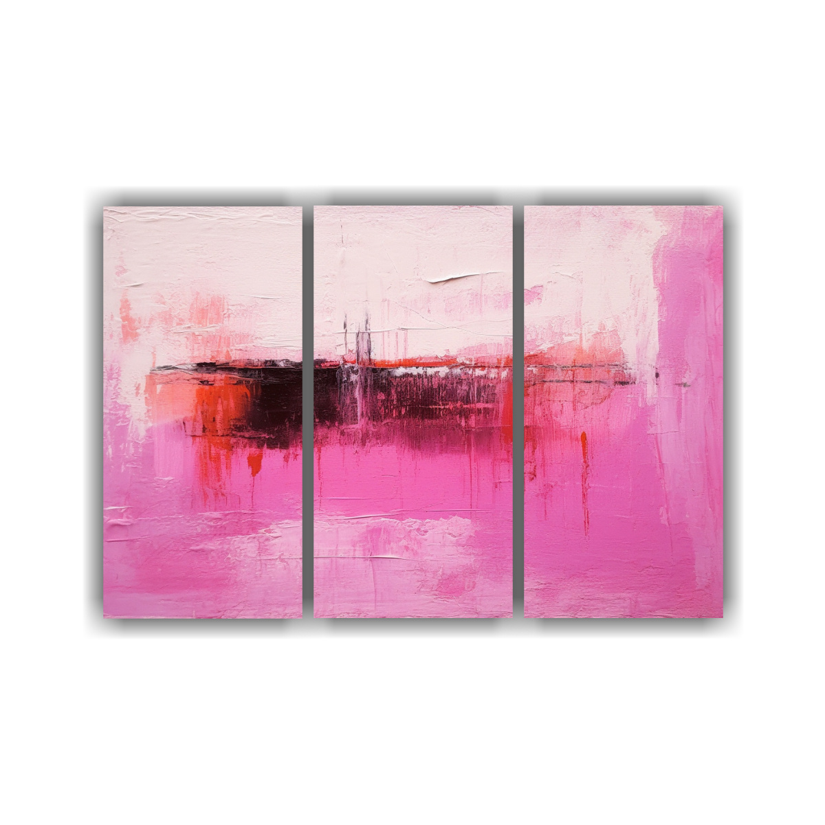 cuadros-originales-de-expresionismo-abstracto-en-tonos-rosados-