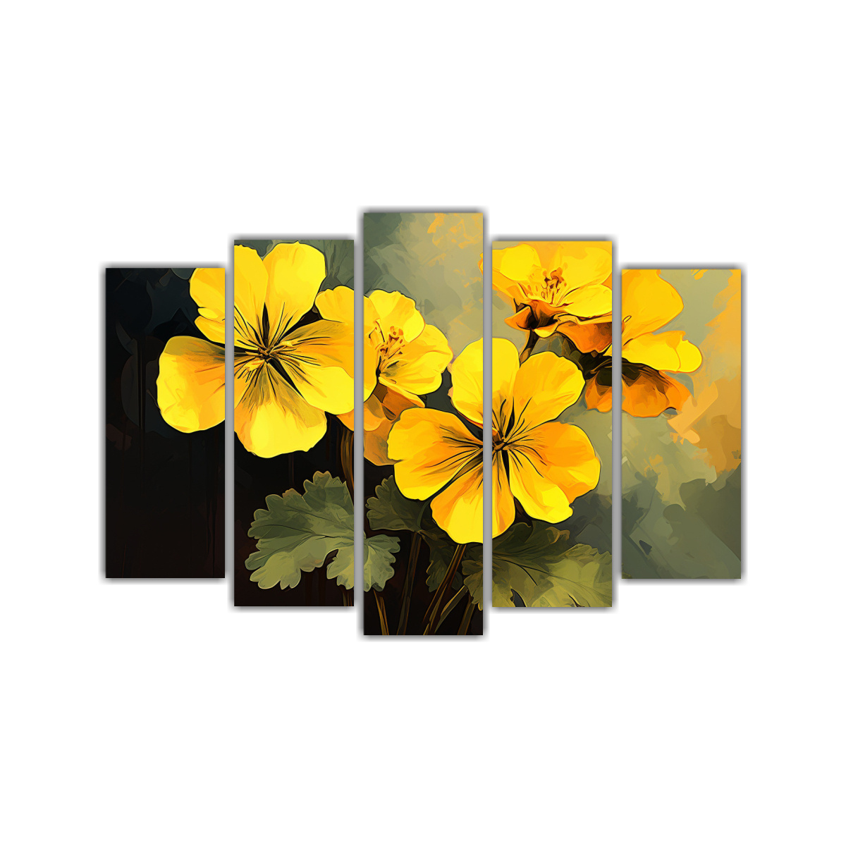 flores-de-geranio-en-amarillo-composiciones-originales-en-estilo-neonoir