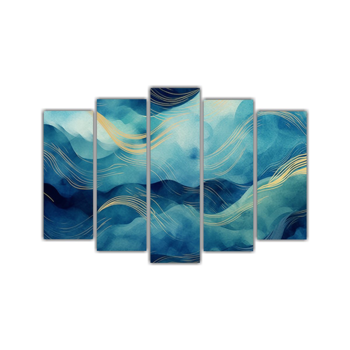 fondo-abstracto-azul-y-oro-con-patr-n-de-olas-marinas