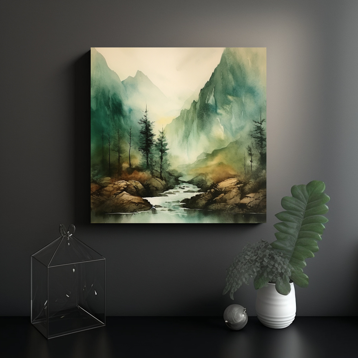 paisaje-acuarela-moderno-en-lienzo-naturaleza-hermosa-1