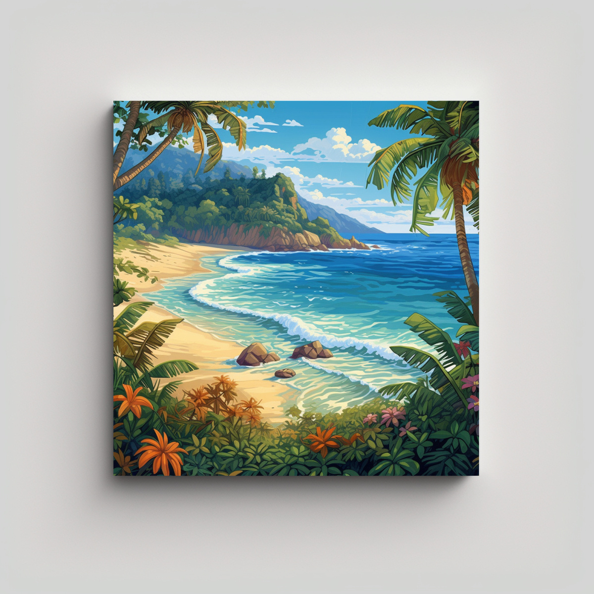 paisaje-playa-azul-turquesa-arte-abstracto-relieve